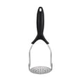 thumbnail image 2 of Prensa machacadora de patatas de acero inoxidable con mango ergonómico - Gadget de cocina multifunción para puré de patatas, comida para bebés y purés de verduras - Apto para lavavajillas, fácil de, 2 of 8
