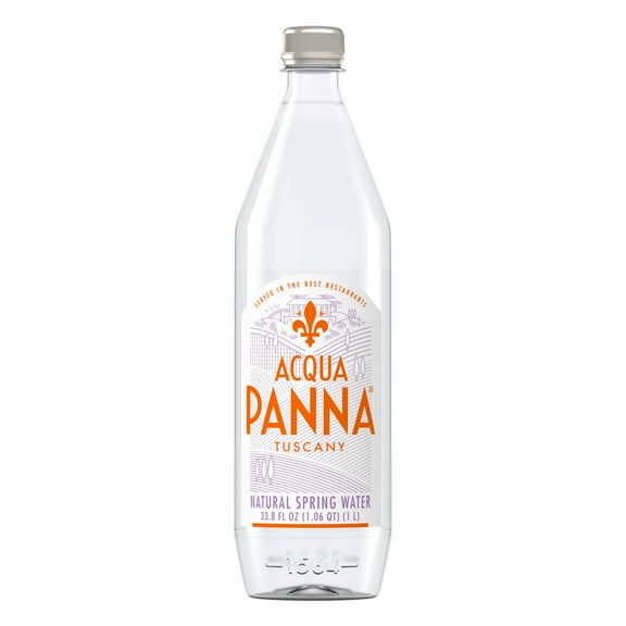 Acqua Panna Tuscany Natural Spring Water, 33.8 fl oz