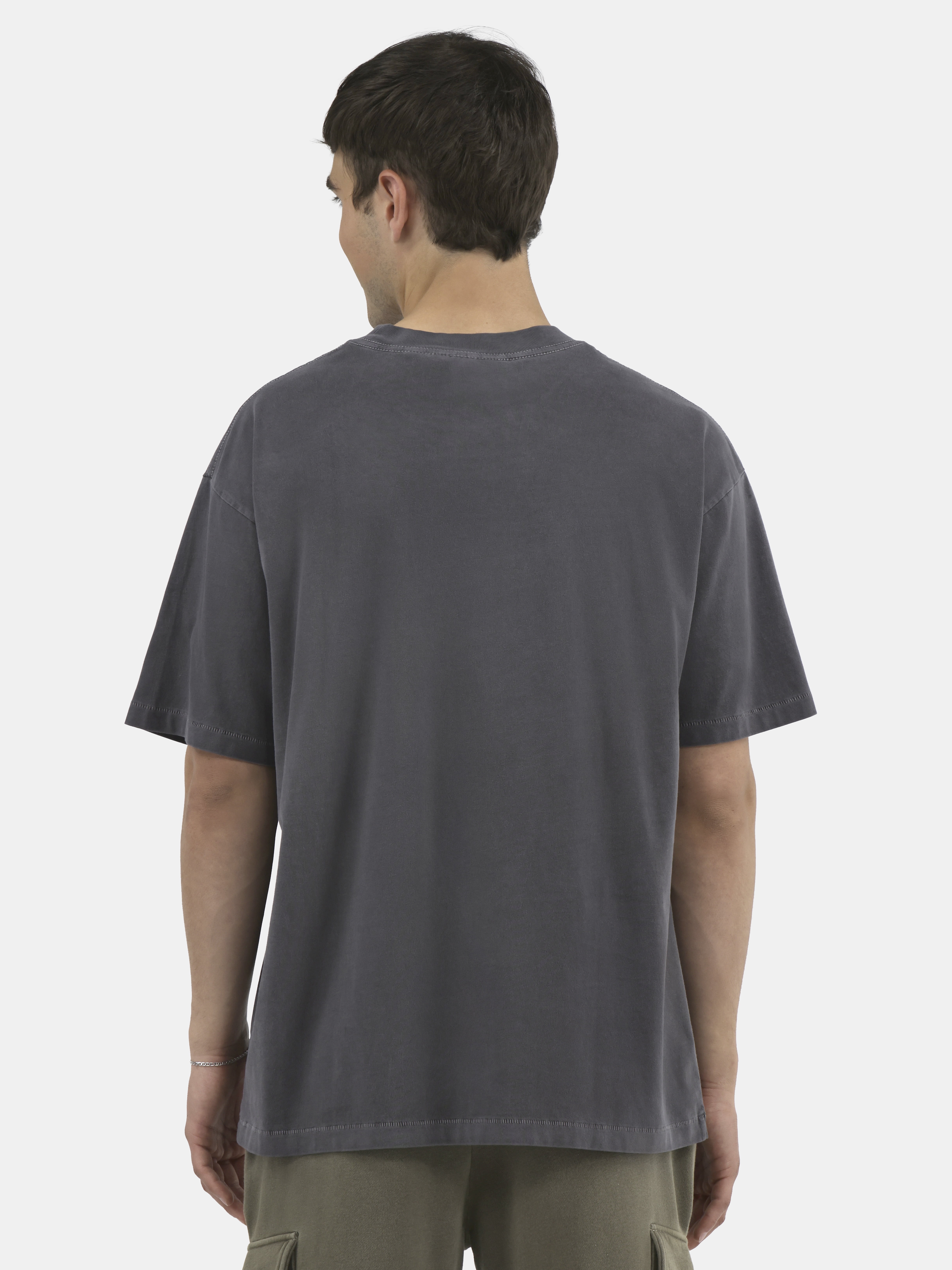 No Boundaries All Gender Cotton Oversize Tee with Short Sleeves, Men's and Big Men's