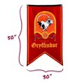 thumbnail image 5 of Banner CON*QUEST con el escudo de Gryffindor de Harry Potter, 76 x 127 cm, 5 of 5