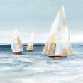 thumbnail image 2 of Isabelle Z 15x15 Gold Ornate Wood Framed with Double Matting Museum Art Print Titled - Mainsail, 2 of 4