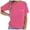 Hot Pink, variant on Comfort Breastfeeding Shirts For Women Mama Zipper Nursing Tops Distressed Pregnancy Clothes With Pocket Toddler Comfort Dailywear