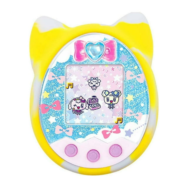 MesaSe Protective Cover Shell Silicone Case Game Machine Cover for Tamagotchi Cartoon Electronic Game Machine