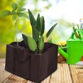 thumbnail image 3 of Bolsa de cultivo duradera con 4 bolsillos y jardinera multibolsillos para verduras y flores, 3 of 8