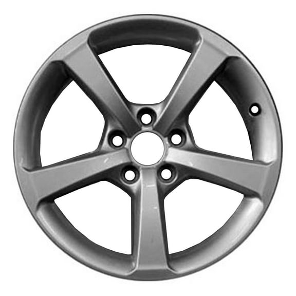 Remanufactured Painted Bright Silver Aluminum Wheel 17 x 7.5 8V0601025S fits 2015-2016 Audi A3