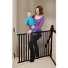 KidCo Angle Mount Child Safeway Gate, Adjustable Gate Width: 28"-42.5", Wood, Espresso Brown