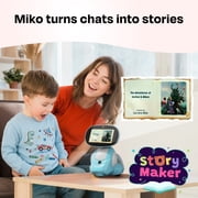 Miko 3 Safety-First AI Robot for Kids – Educational STEAM Toy Ages 5-10 | Blue