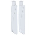 thumbnail image 3 of 2 Set Push Latches Door Damper Buffer Push Open Latches for Cabinet Drawer Wardrobe, 3 of 8