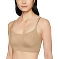 thumbnail image 2 of Calvin Klein Invisibles Comfort Lightly Lined Retro Bralette QF4783 Color: Bare Size: SMALL, 2 of 3