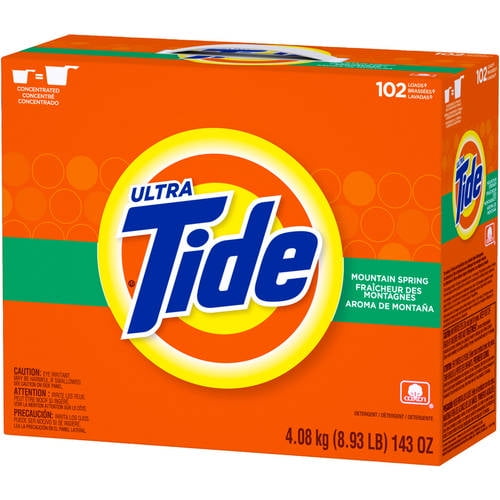 Tide Powder Ultra Mountain Spring 143 Oz