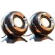 thumbnail image 1 of Altavoces con alimentación USB para computadora, sonido de mini parlantes de escritorio, sonido estéreo superior, bocina doble, perfecto para computadora, computadora portátil, 1 of 4