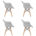 thumbnail image 2 of Set de sillas de plástico para niños y niñas – Resistentes, Ergónomicas y Seguras (GRIS), 2 of 4