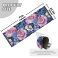 thumbnail image 5 of Yayeee Runner Rug for Bedroom 2'x6' Machine Washable Hallway Non Slip Mat, Colorful Art Flowers, 5 of 8