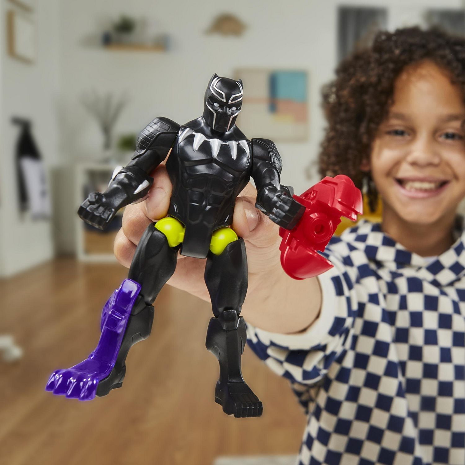 MixMashers Marvel Black Panther Avengers Mix-And-Match Action Figure & Accessories