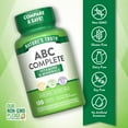 thumbnail image 3 of Adult ABC Complete Multivitamin For Men and Women | 100 Caplets | by Nature's Truth, 3 of 7
