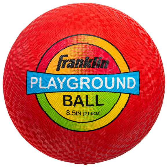 Franklin Sports 8.5" Rubber Playground Ball - Dodgeball, Kickball, 4 Square - Assorted Colors