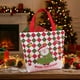 thumbnail image 1 of Bolsa de lona B Ag Decoraciones navideñas Regalos de Papá Noel Manzanas de Nochebuena Bolsa de lona Bolsa de regalo de Navidad Decoraciones de Halloween Decoración de otoño Decoración del hogar Adorno, 1 of 6