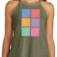 thumbnail image 3 of Disney Princess - Princess Grid - Juniors High Neck Tank Top, 3 of 5