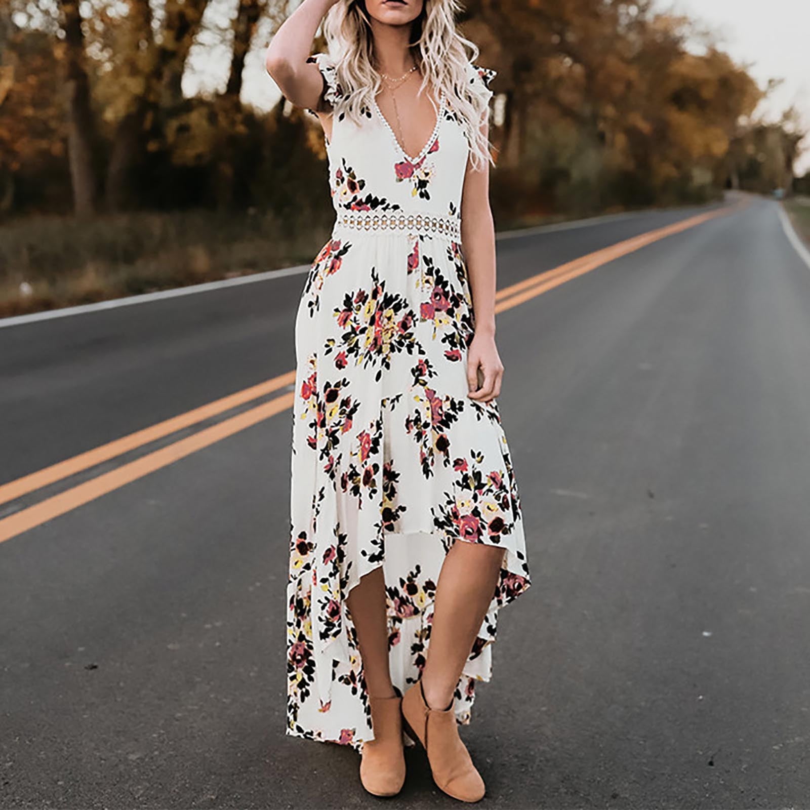 VKEKIEO Wedding Guest Dresses for Women,Sleeveless Party Dress,for