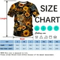 thumbnail image 4 of QTAGTESS Leopard Print T-Shirt for Men Y2K Cheetah Graphic Tee Shirt, 4 of 7