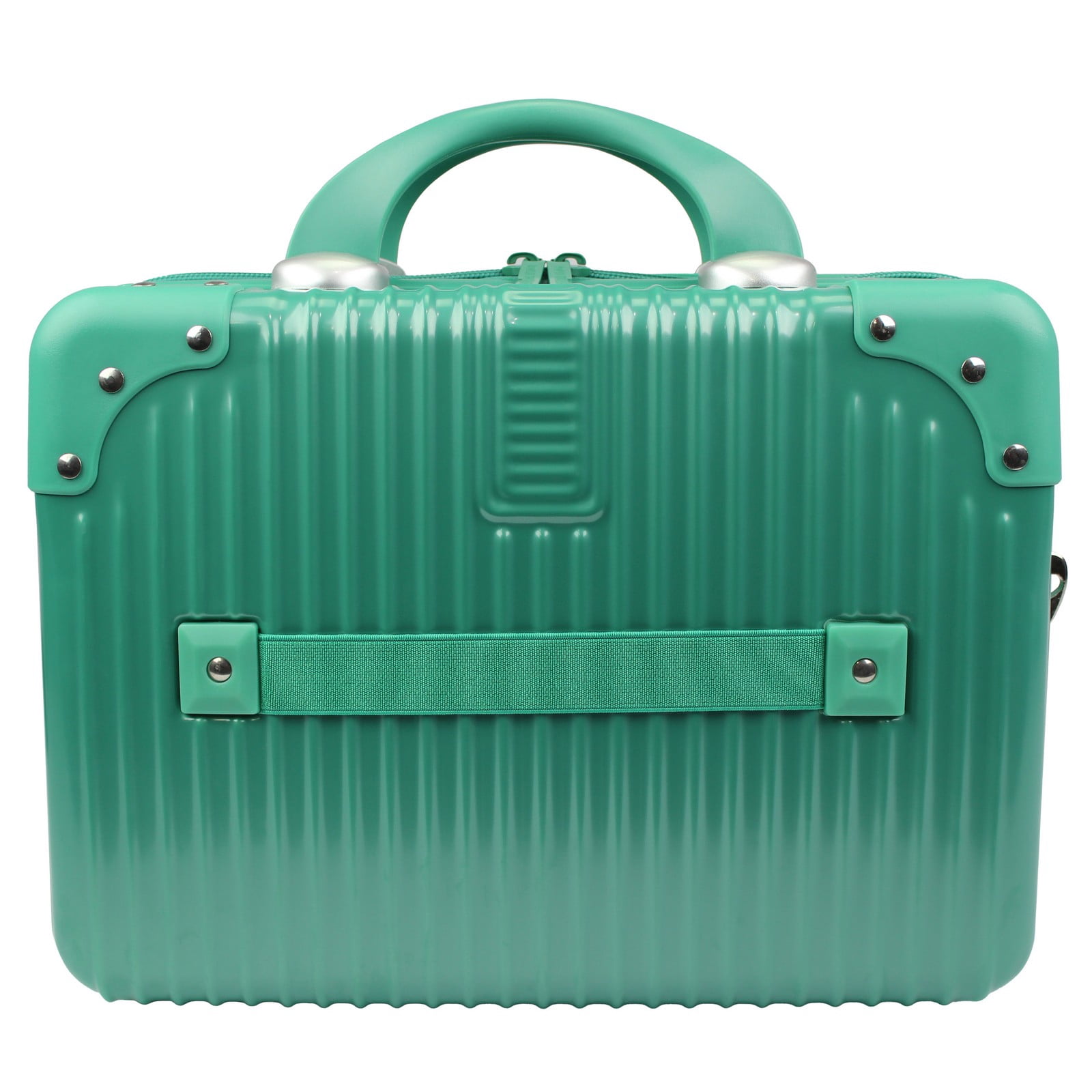 World Traveler Highways 2-Piece Hardside Carry-On Spinner Luggage Set - Green