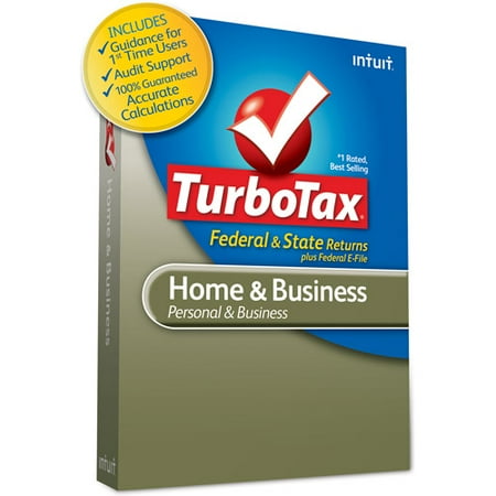 TurboTax Home and Business Fed + E-File + State 2011