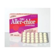 Rugby Aller-Chlor Antihistamine Tablets, 4 mg, 24 Count