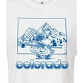 thumbnail image 3 of Peanuts - Snoopy Colorado - Juniors Cropped Graphic T-Shirt, 3 of 6