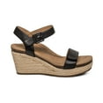thumbnail image 6 of Aetrex Women's Sydney Quarter Ankle Strap Espadrille Wedge Sandals for Women, 6 of 6