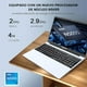 thumbnail image 3 of VSAP 15.6" Laptop Intel Celeron N5095, 16GB de RAM, 256GB SSD, Windows 11 Pro, 3 of 5