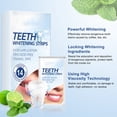 thumbnail image 4 of Tiras de los Dientes Blancos, 14 Tiras del Parche Blanqueador de Dientes Seguro se Elimina Suavemento para el Uso Diario, 4 of 7