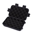 thumbnail image 1 of Lindbes survivor box Anti-Pressure Shockproof Waterproof Box Container Plastic Dry Storage Box With Floating Survivor Emergency Dry Case For Outdoors (Black) 5.31”X3.15”X1.57”, 1 of 3