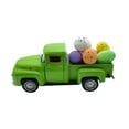 thumbnail image 2 of Easter Truck Toy & Decor – 1:32 Scale Mini Pickup with Colorful Eggs | 3+ Age Kid-Friendly Play Toy | Metal Truck Decorations | Easter Holiday Decor for Home, Shelf & Festive Displays (Green), 2 of 7
