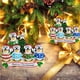 thumbnail image 3 of Ounissouiy Encantadora decoración familiar de pingüinos navideños de resina para crear un ambiente festivo, regalos pensativos bonitos Kits de decoración para fiestas, 3 of 6