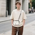 thumbnail image 6 of FORMRS Mini Crossbody Bag for Women Adjustable Rope Shoulder Casual Phone Purse, Beige Rabbits and Carrots, 6 of 7