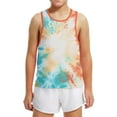 thumbnail image 6 of HAOTAGS Summer Tank Tops for Toddler (3-15Years) Trendy Tie Dye Print Sleeveless Tank Tops for Boys and Girls Multicolor 4 Years, 6 of 6