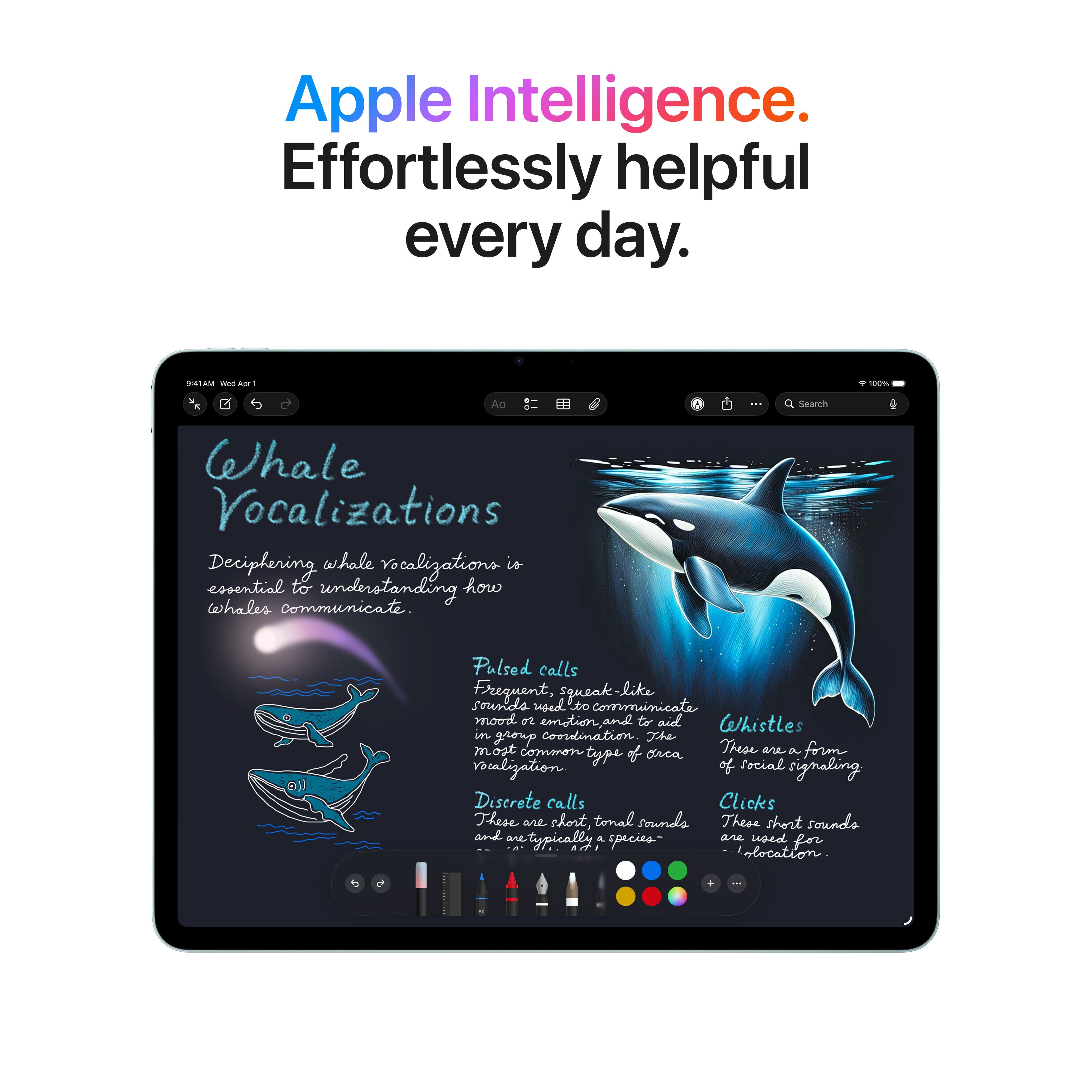 Apple 13-inch iPad Air M4 Wi-Fi + Cellular 128GB - Starlight