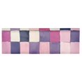 thumbnail image 6 of Yayeee Window Valance for Kitchen Farmhouse Rod Pocket Pink and Purple Paid Pattern Short Curtain for Living Room, 6 of 6