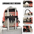 thumbnail image 3 of FORMRS Mini Backpack Purse for Women Quilted Travel Daypack Casual Shoulder Bag, Illusionary Boat, 3 of 7