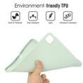 thumbnail image 3 of ELEHOLD Silicone Case For iPad 6th Generation Heavy Duty Shockproof Cover, Slim&Lightweight, Soft Skin-Friendly, Anti-Scratch Protective Tablet Cover, Mint, 3 of 7
