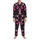 thumbnail image 3 of Fotbe Breast Cancer Pijama de Hombre con Estampado de Manga Larga, Conjunto de 2 Piezas, Ropa de Dormir Suave y Cómoda con Bolsillos-X-Large, 3 of 7