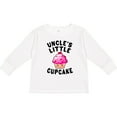 thumbnail image 3 of Inktastic Uncles Little Cupcake Girls Long Sleeve Toddler T-Shirt, 3 of 5