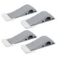 thumbnail image 1 of Topes de puerta - Paquete de 4 cuñas de goma para puerta para alfombras, madera dura, hormigón y baldosas - Accesorios para mejoras del hogar - Gris, 1 of 5