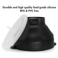 thumbnail image 4 of The Original Korcci Popcorn Popcorn Popper de silicona para microondas, sin BPA, taz&oacute;n plegable para hacer palomitas de ma&iacute;z, apto para lavaplatos, color negro, 4 of 8