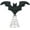 B, variant on B Plush Bat Tree Topper Decoration 7.87X8.66Inch Spring Base Ornament Soft Polyester Hanging Accent For Party Home Decor 0.25Lbs