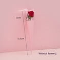 thumbnail image 2 of 20 piezas caja de regalo de flores de rosas individuales, cono de papel para envolver ramo, bolsa de embalaje de rosas, soporte de flores DIY para boda del Día de San Valentín, 2 of 5