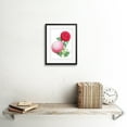 thumbnail image 2 of Flower Petals Pink Art Print Framed Poster Wall Decor 9x7 inch, 2 of 5