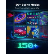 Govee Smart Pixel LED Gaming Light for Desk, 150+ Scene Modes & DIY, Works with Alexa, Ideal for Game Room Decor, 32x32 Pixels