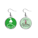 thumbnail image 1 of Cartoon Plug vehiculos de energia proteger ambiente Colgante decorativo temporada pendientes de primavera joyas Unbranded M, 1 of 3