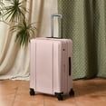 thumbnail image 4 of btL 24-inch Checked Expandable Hardside Upright Luggage With 360-Spinner Wheels and Divider Pockets, Rose Smoke, 4 of 21